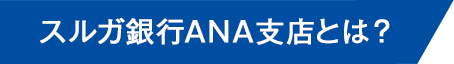スルガ銀行ANA支店とは？