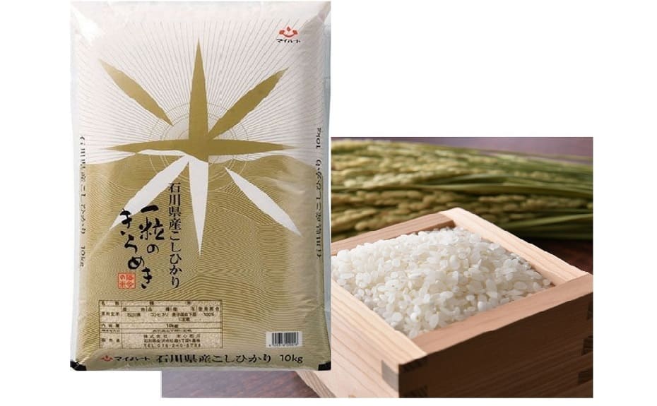 A賞　石川県産こしひかり10kg（5名）