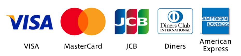 Credit card companies' logos