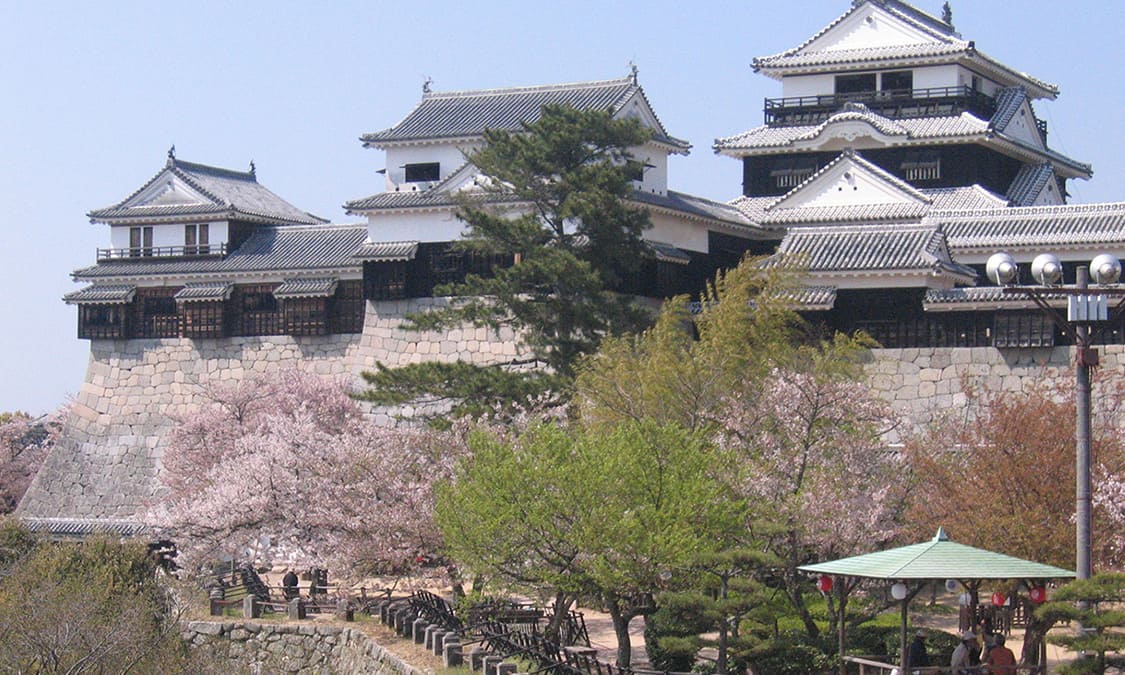 松山城照片