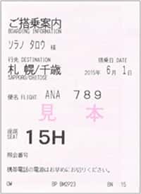 boarding pass