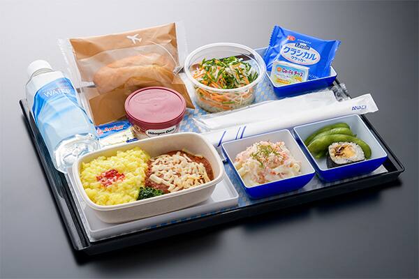 機内食の写真