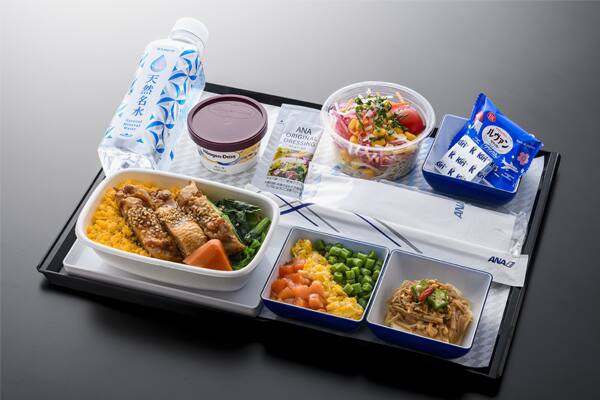 機内食の写真