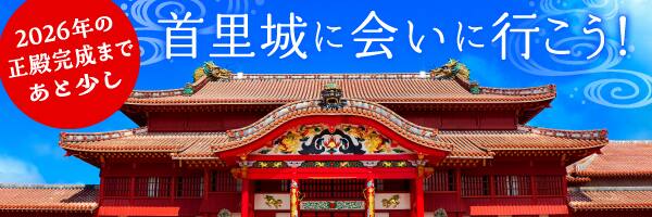 2026年の正殿完成まであと少し 首里城に会いに行こう！