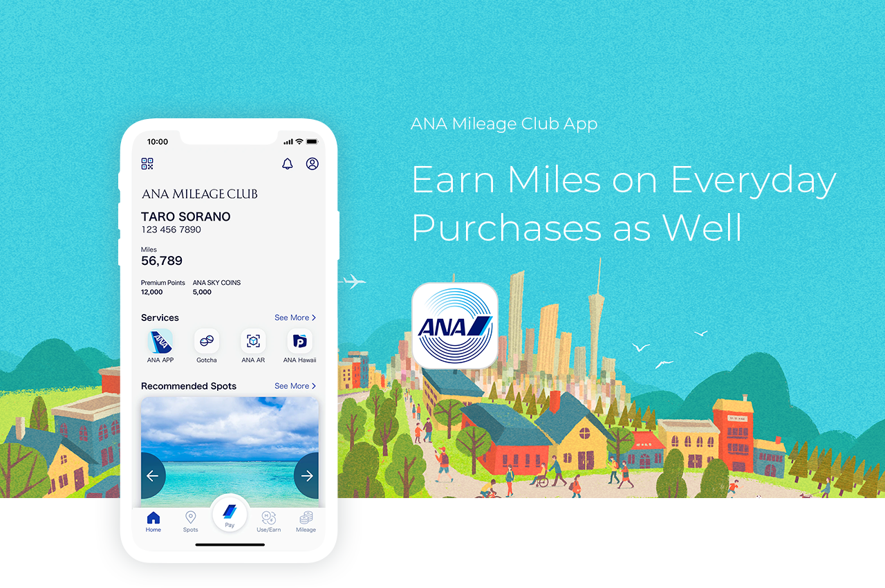 ANA Mileage Club App Earn Miles on Everyday Purchases as Well. ANA Mileage Club App Revamped as of October 20!