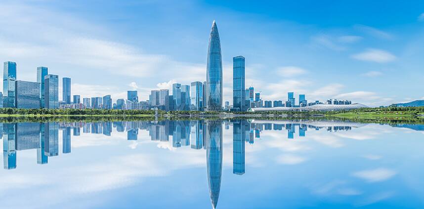 a landscape of Shenzhen