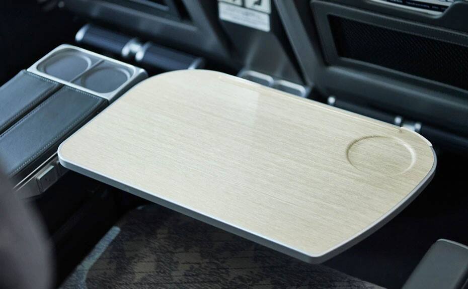 A380 Premium Economy seats table