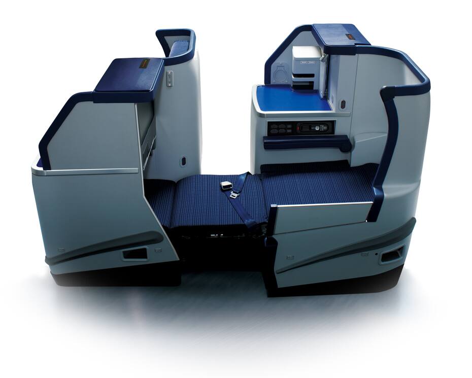 B787-8（184/169席）ビジネスクラス座席の写真