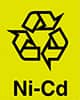 Dry batteries (NiCd batteries)