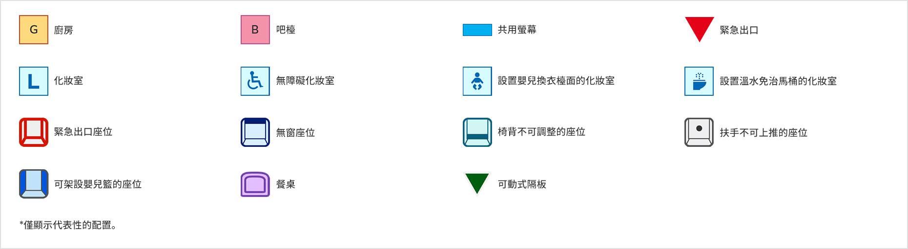 座位圖範例